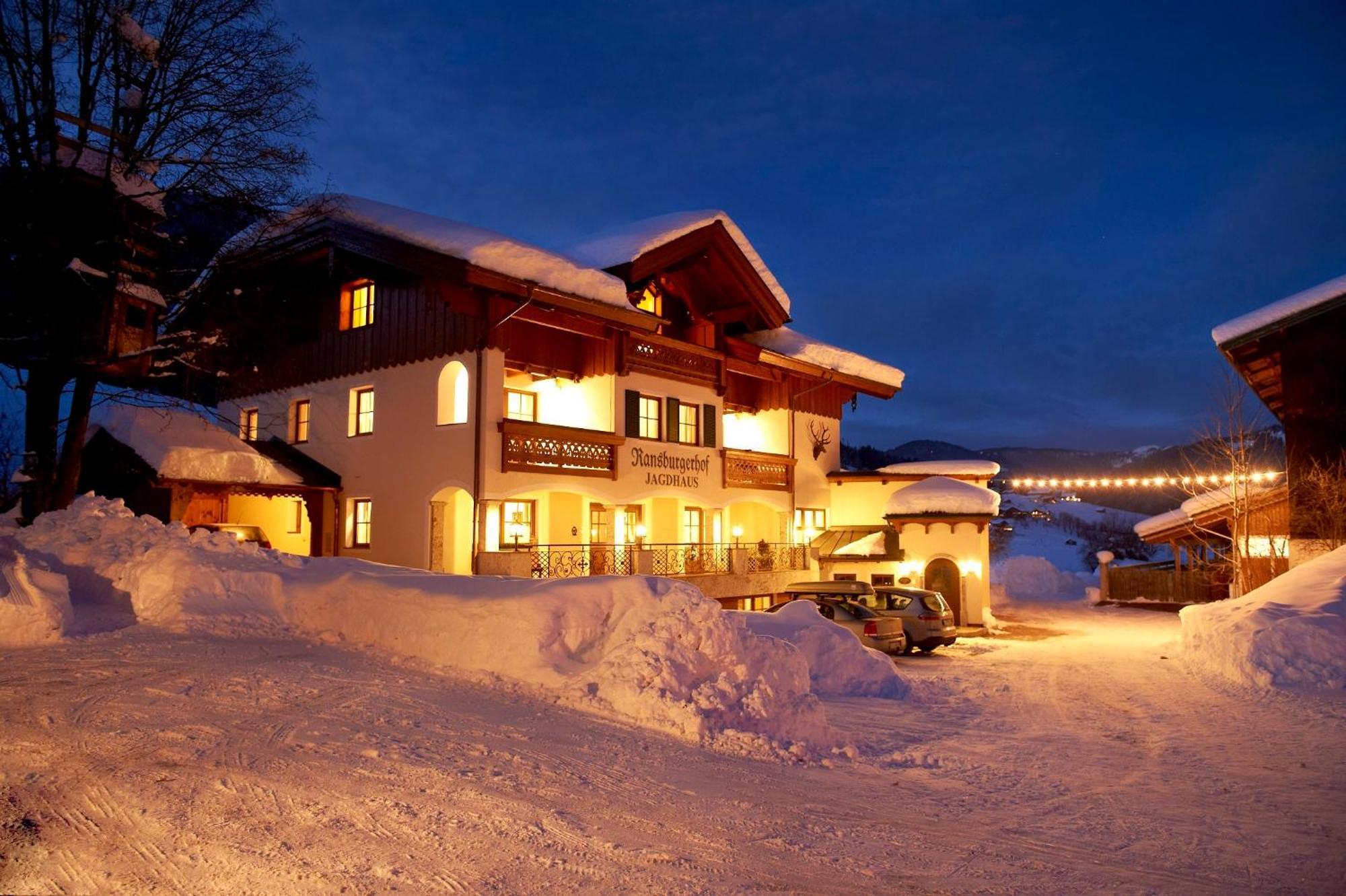 Hotel Garni Ransburgerhof Flachau Exteriör bild